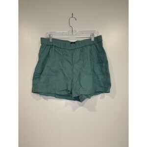 J.Crew Womens Shorts Medium Linen Blend Summer Coastal Vacation Resort‎ Chic